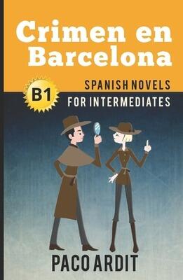 Book cover for 'Crimen en Barcelona' by Paco Ardit.
