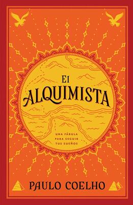 Book cover for 'El Alquimista' by Paulo Coelho.