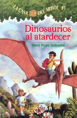 Book cover for 'La casa del árbol #1' by Mary Pope Osborne.